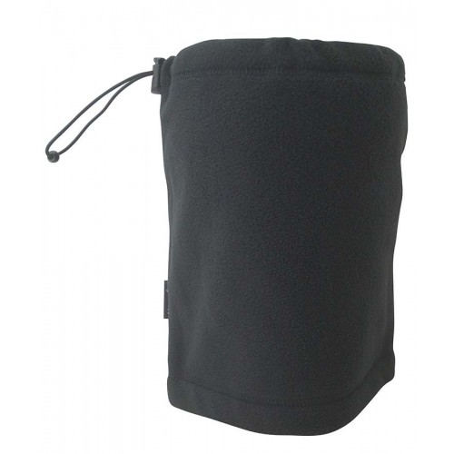 Kombat Tactical Fleece Neck Gaiter (BK), Stay warm and protected in cold conditions with this black fleece neck gaiter